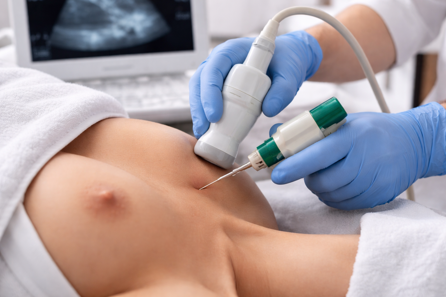 biopsia de agulha grossa de nodulo birads 4 ou 5