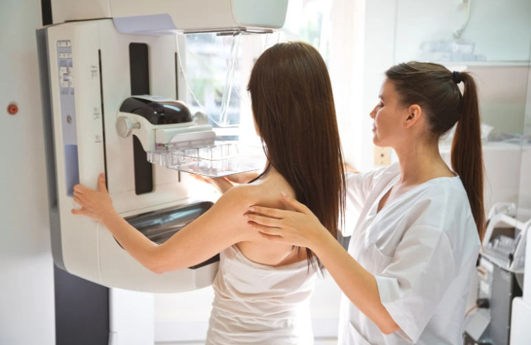 mamografia para dectecção de nódulo de mama